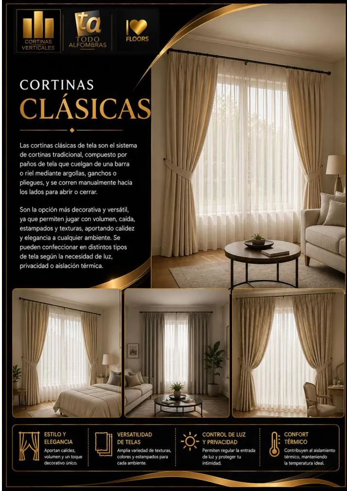 Cortinas Clásicas