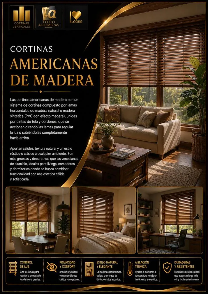 Americanas de Madera